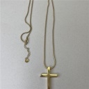 collana lunga con croce gotic